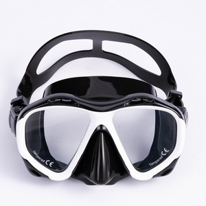 Wholesale Soft Silicone Diving Equipment Freediving Swimming Googles, Camera Mount Snorkeling Diving Masks