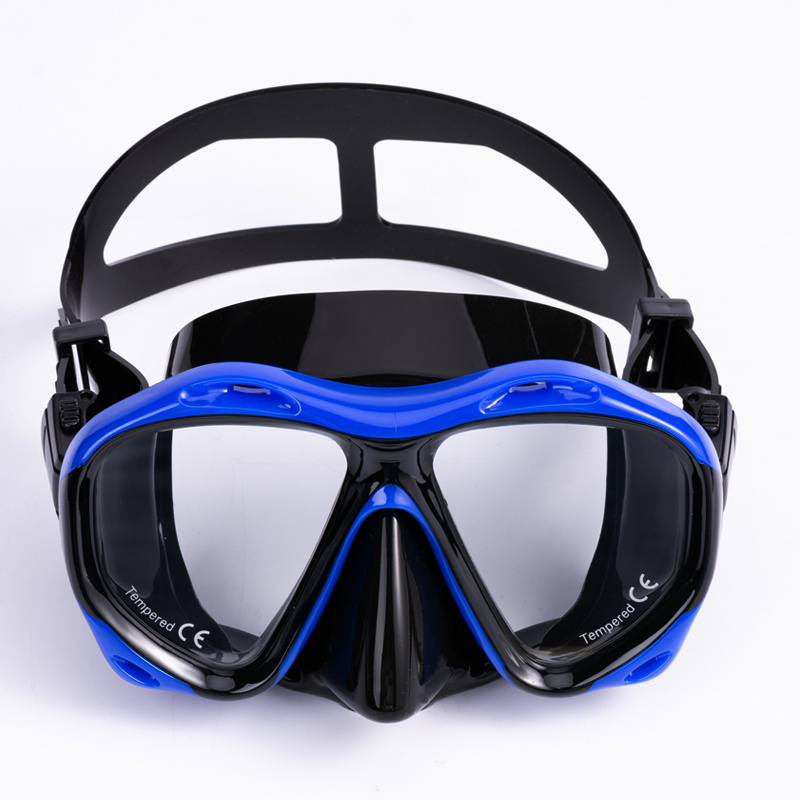 Wholesale Soft Silicone Diving Equipment Freediving Swimming Googles, Camera Mount Snorkeling Diving Masks