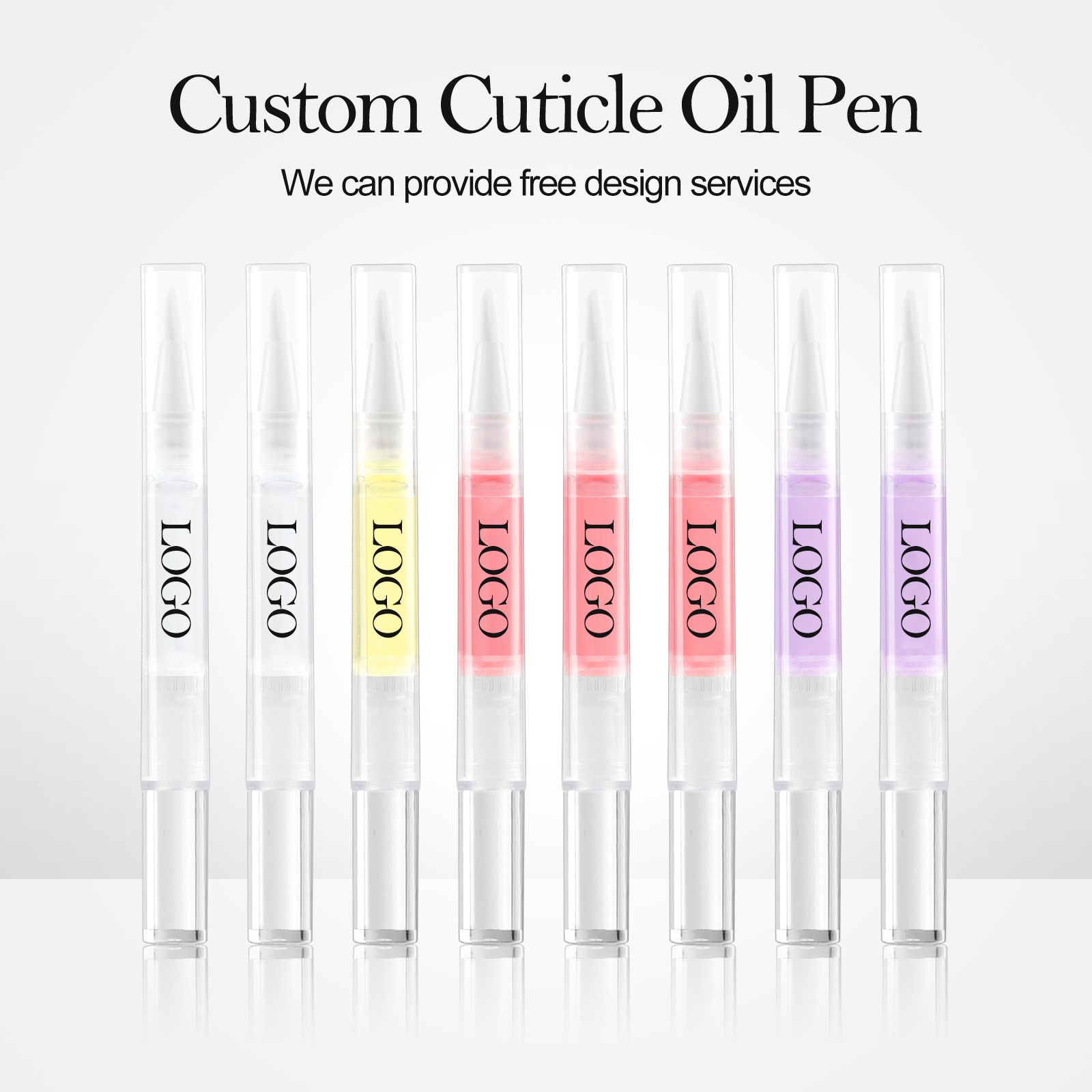 Cuticle Oil Pen Custom Logo Free Design Revitalizing Nutrition Pen Wholesale for Salon Professional Nail Art Cuticle Oil