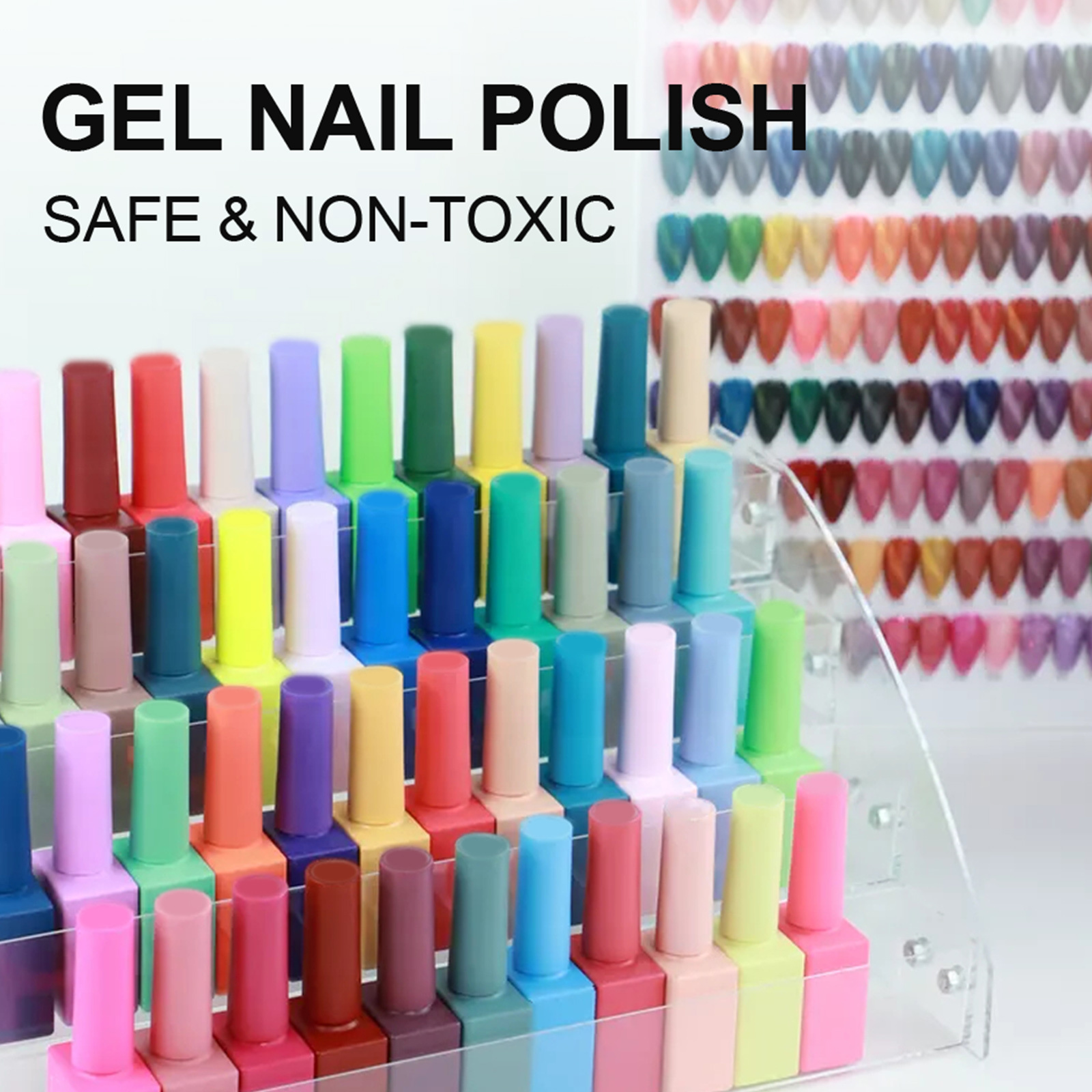 Gel Nail Polish Private Label 2880+ Colors Nail Supplies Wholesale Soak Off UV Nail Gel Polish for Beauty Salon Custom Logo