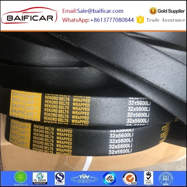 Customized Type D285 Rubber Industrial Flat Drive Belt raw edge transmission v-belt for mitsubishi 4d56 timing belt MD300470