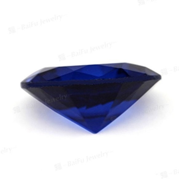 Wholesale Price mass stock loose sapphire blue 113# Synthetic Spinel