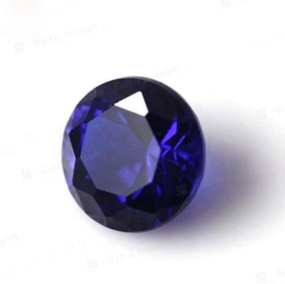 Wholesale Price mass stock loose sapphire blue 113# Synthetic Spinel