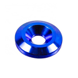 Custom High Quality 606 Wheel Spacer Aluminum Anodizing Cone Hard Anodized Silver Aluminum Bolts Spacers