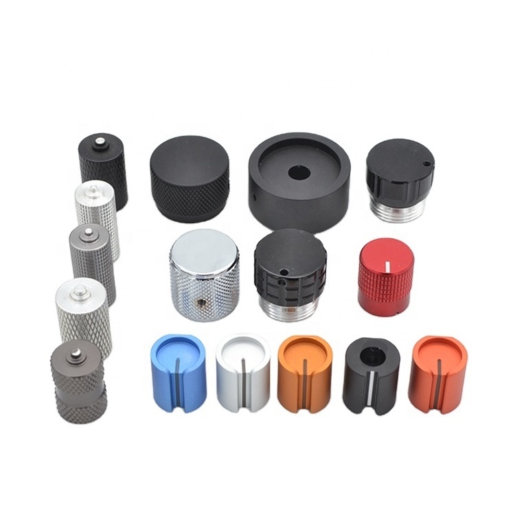 Dongguan Manufacturer Custom Aluminum Control Knob Turning Part Knob for Encoder turning aluminum cnc aluminum parts supplier