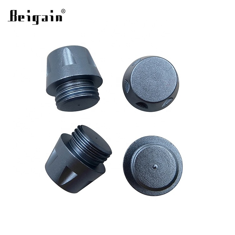 Custom CNC Machining Aluminum knurled Knob Nice Aluminum Musical Instrument Knob Component