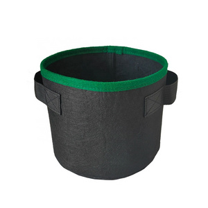 Eco Friendly 1 Gallon 3 Gallon Small Felt Growing Bag Nursery Plant Pot