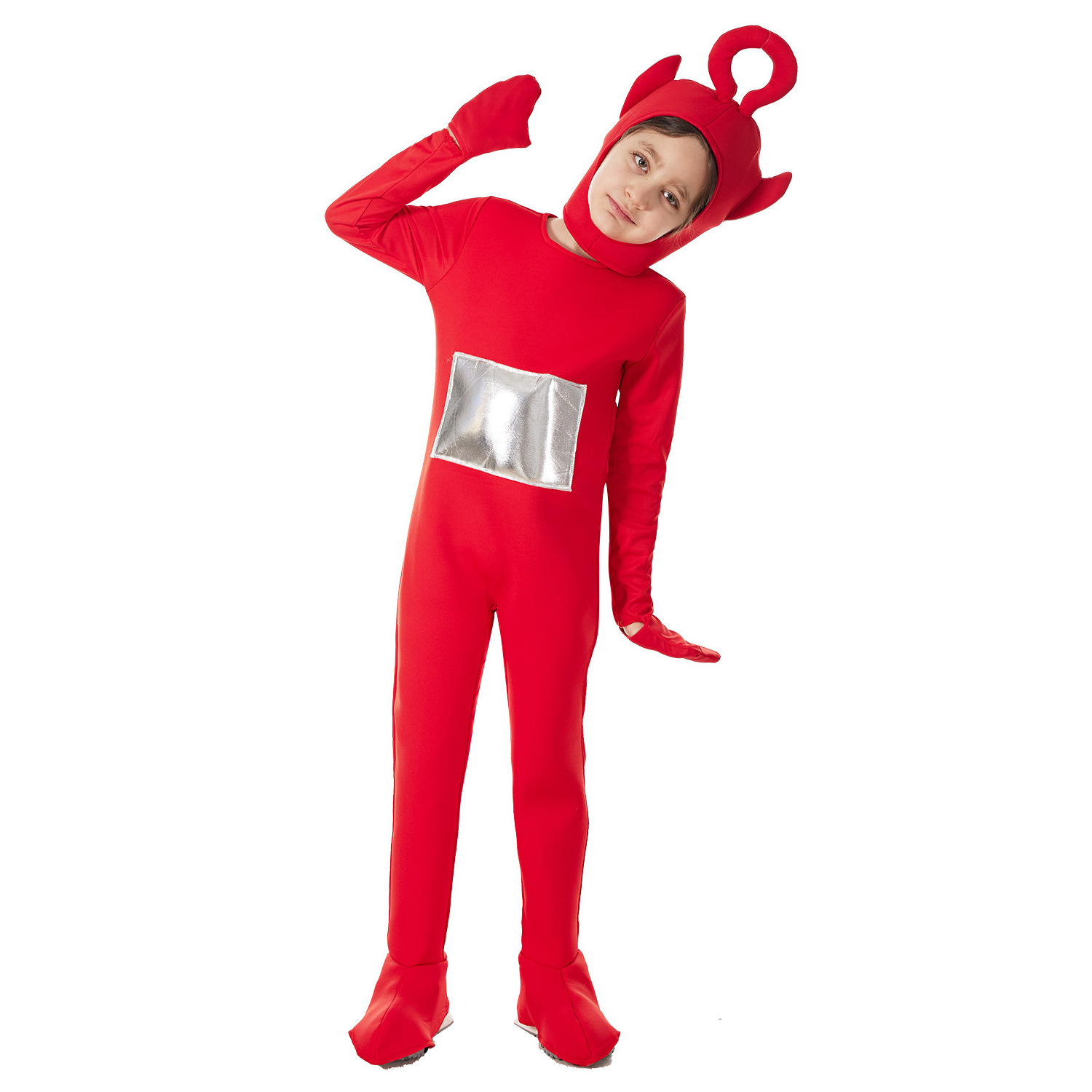 Adults Cosplay Bodysuit Teletubbies Jumpsuit Costume Halloween Carnival Parent-child Party Outfits