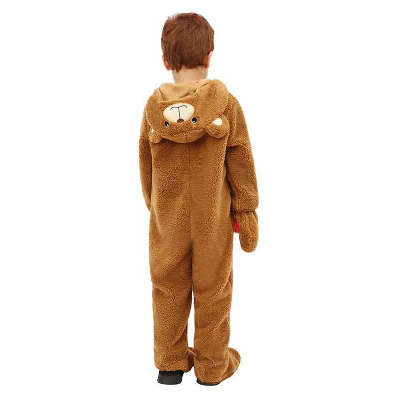 BAIGE 2024 New Arrival Children One Piece Love Bear Sleepwear Jumpsuit Cupid Oneise Jumpsuit Funny Costume for Kids