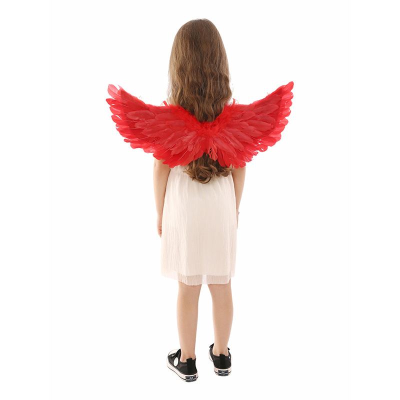 BAIGE 2024 New Arrival Children Carnival One Piece Dress Cupid Character Role Play Funny Costume for Kids