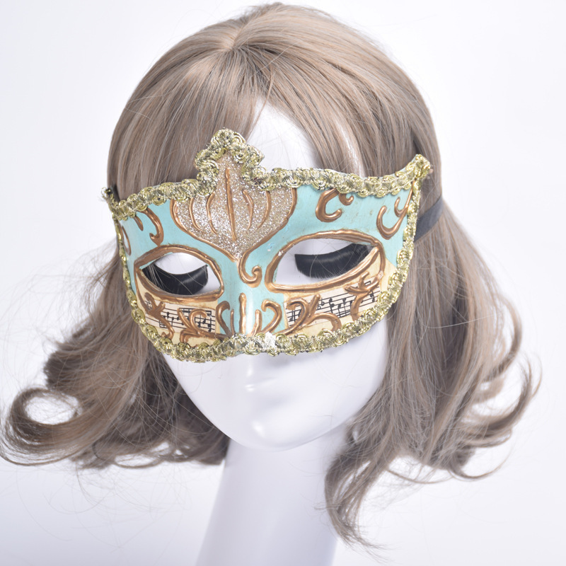 2024 New Update Quality Lady Princess Women Venetian Festival Halloween Masquerade Mask Venice Carnival Party Masks