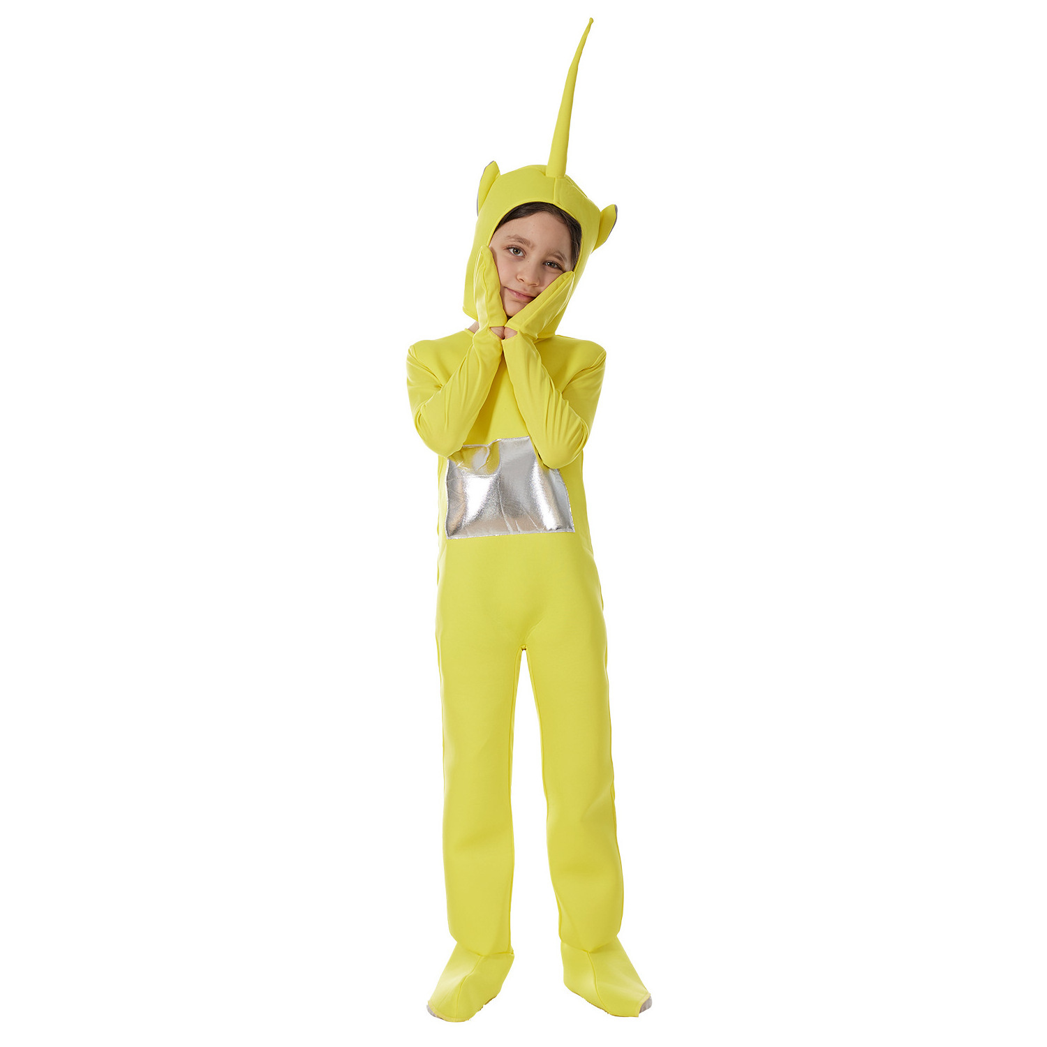 Adults Cosplay Bodysuit Teletubbies Jumpsuit Costume Halloween Carnival Parent-child Party Outfits