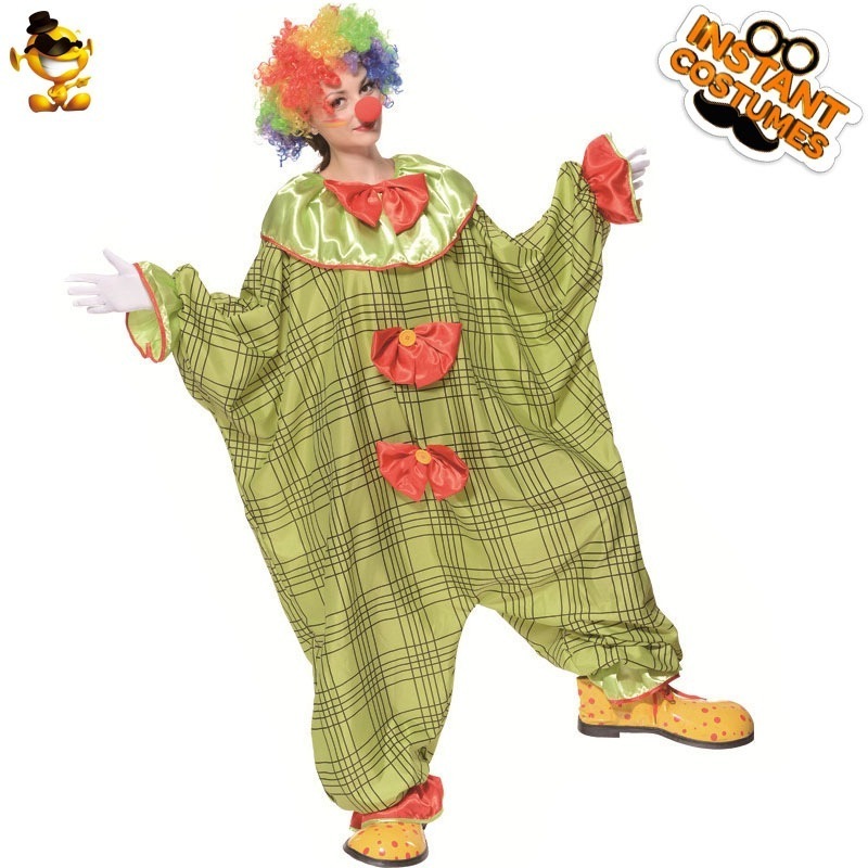 BAIGE 2024 New Arrival Hot Selling Adult Halloween Carnival Fun Party Clown Couple Cosplay Costumes