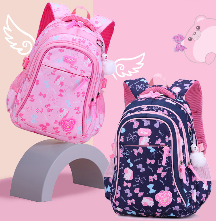 high quality 2024 kawaii mochila escolar infantil para ninas kid backpack lovable butterfly beautiful girl school bags for kids