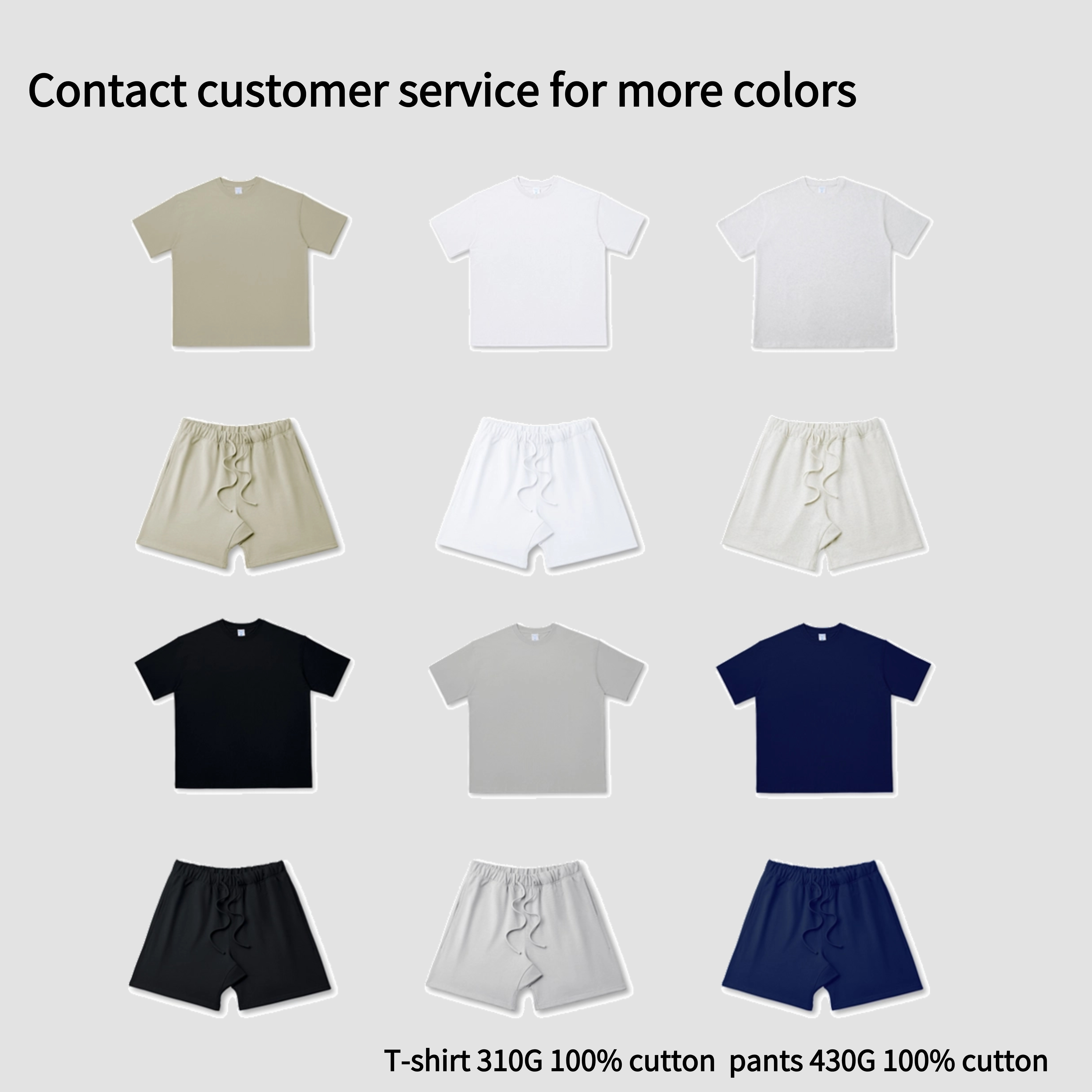 Custom Summer Jogging Suit For Men Two Piece Short Set Cotton Puff Print T Shirt And Shorts Men Shorts Sets