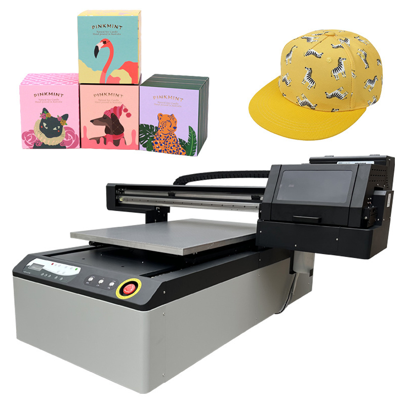 high speed printing format Digital UV Flatbed Printing machine printer phone case 6090 inkjet UV flatbed printer