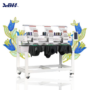 Sing 2 4 6 Head Automatic Sewing Embroidery Machine EM-1010 Multi Needle 3d Hat T-shirt Flat Taping Computer Embroidery Machine