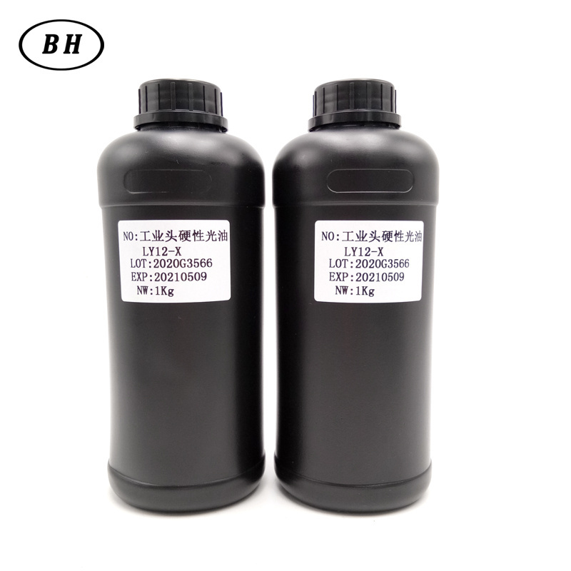 UV printer water resistant transparent uv cured paint coating varnish for Glass Tile Ceramic printer curing varnish Primer Ink