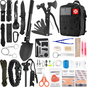 Customized Small Survival Bag Kit 2023 Oem Odm New 72 Hour First Aid Survival Kit Tool Bag for Natural Disasters