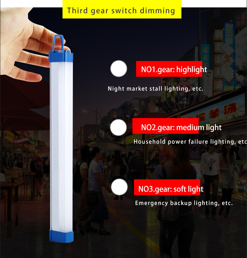 32CM 40W USB Rechargeable Emergency Light DC5V Outdoor Indoor Night Light