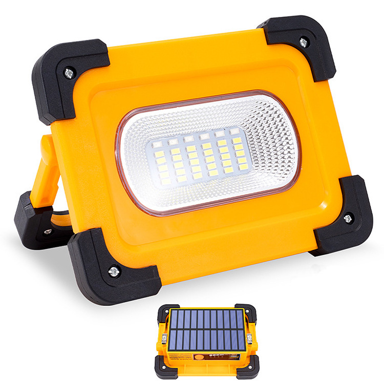 60W portable LED work lightmobile power supply with magnetic base solar work light flood light