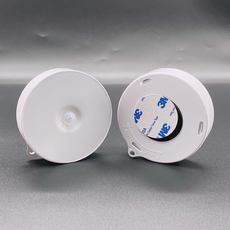 3AAA battery type human body induction round night light back   wardrobe light