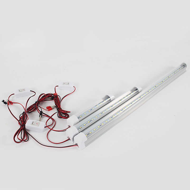 Non-radiation 3w dc 12v t8 white light led tube