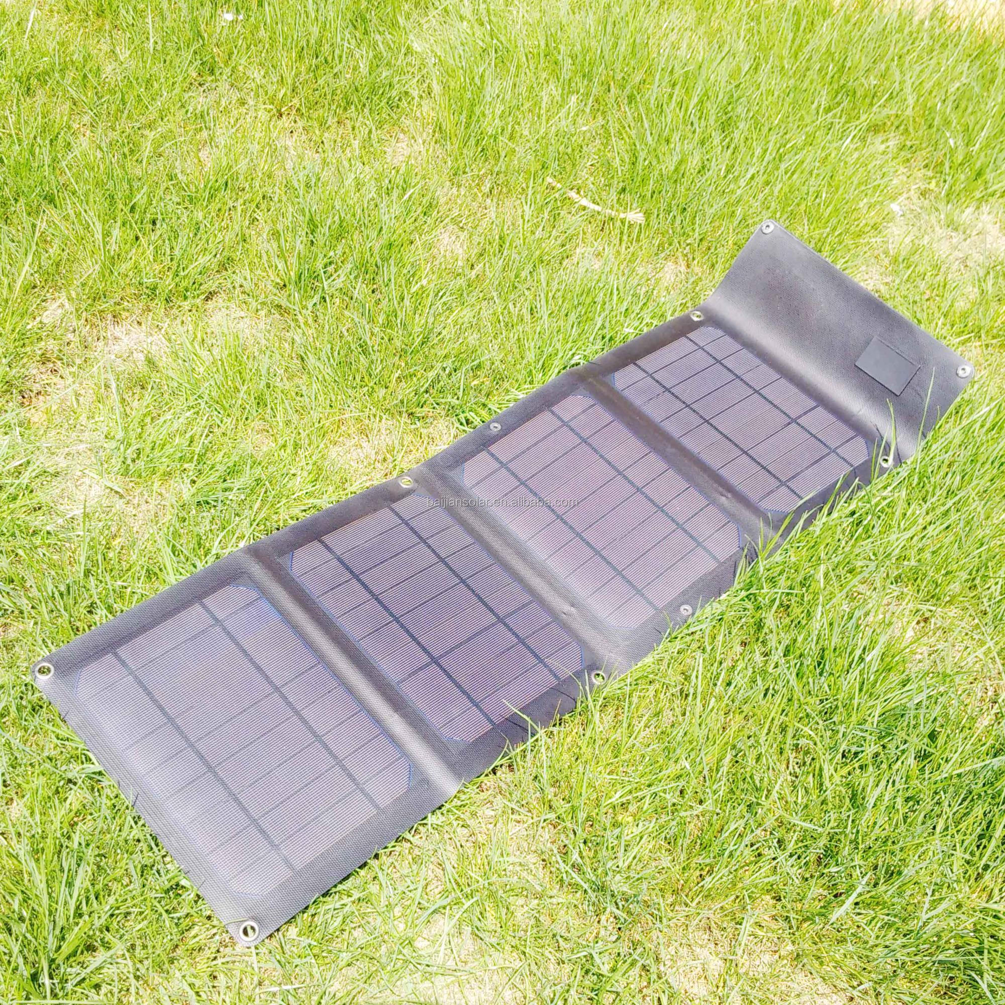 25W, 50W, 100W, 200W Grade A mono solar panel for camping 156x156 mono solar cell