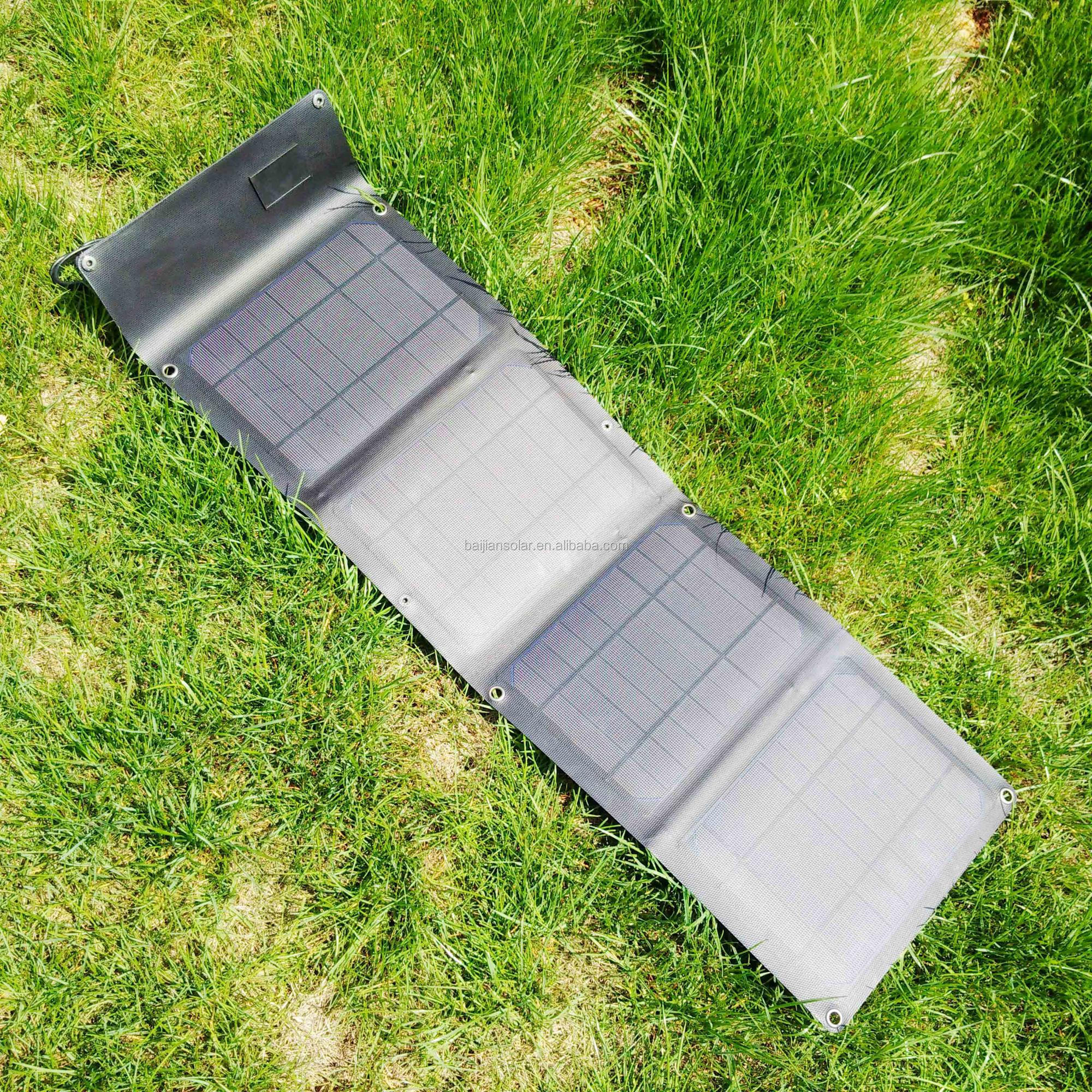 25W, 50W, 100W, 200W Grade A mono solar panel for camping 156x156 mono solar cell