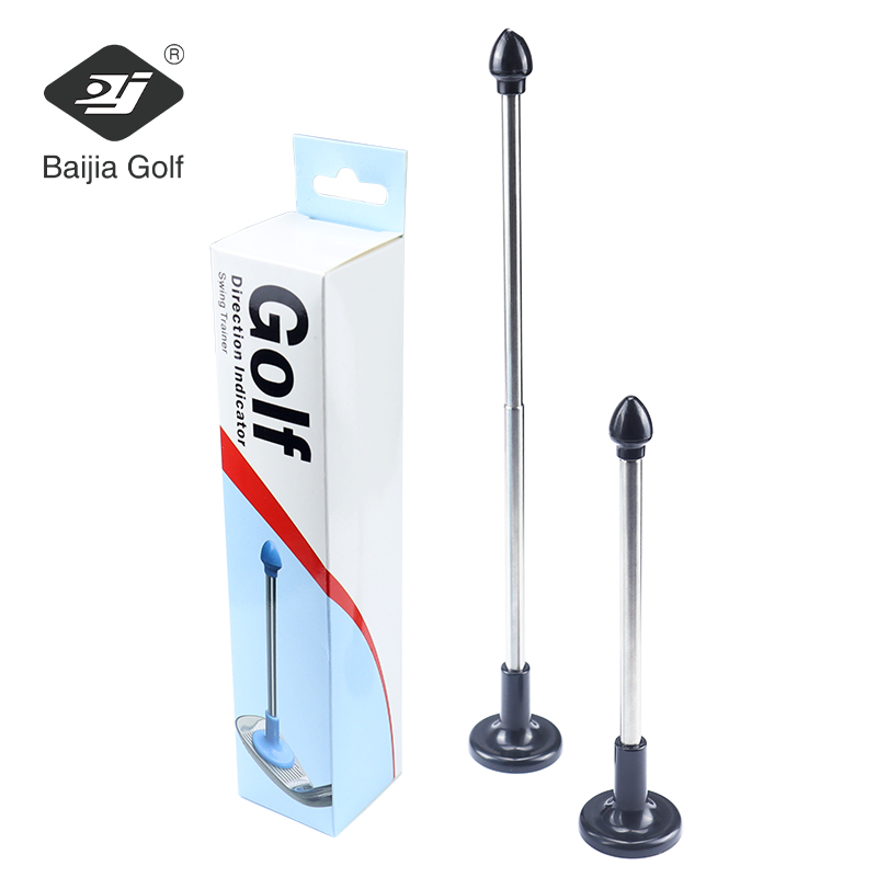 Golf Telescopic Direction Indicator Practice Training Aids Golf Swing Trainer