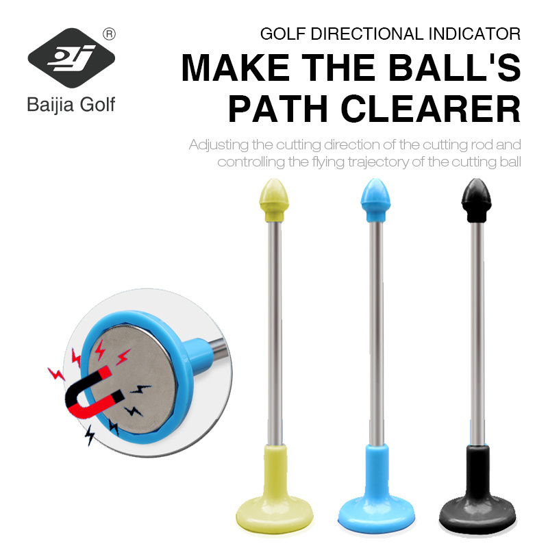 Golf Telescopic Direction Indicator Practice Training Aids Golf Swing Trainer