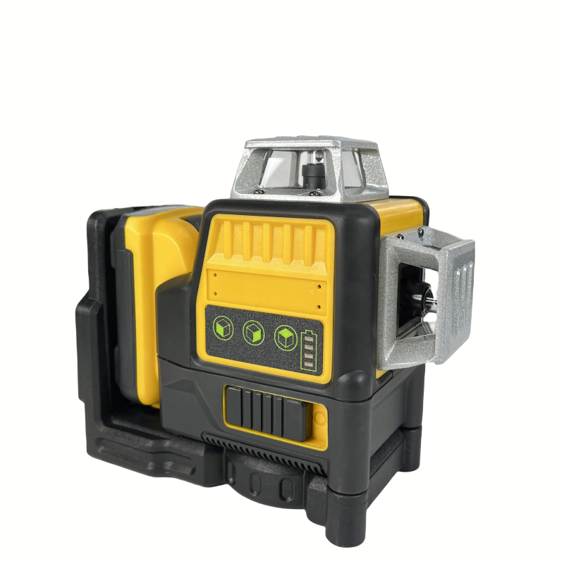 Most popular Rotary 12 Lines Red Beam 3D Green Light Cordless Automatic  360 Rotary Laser Level