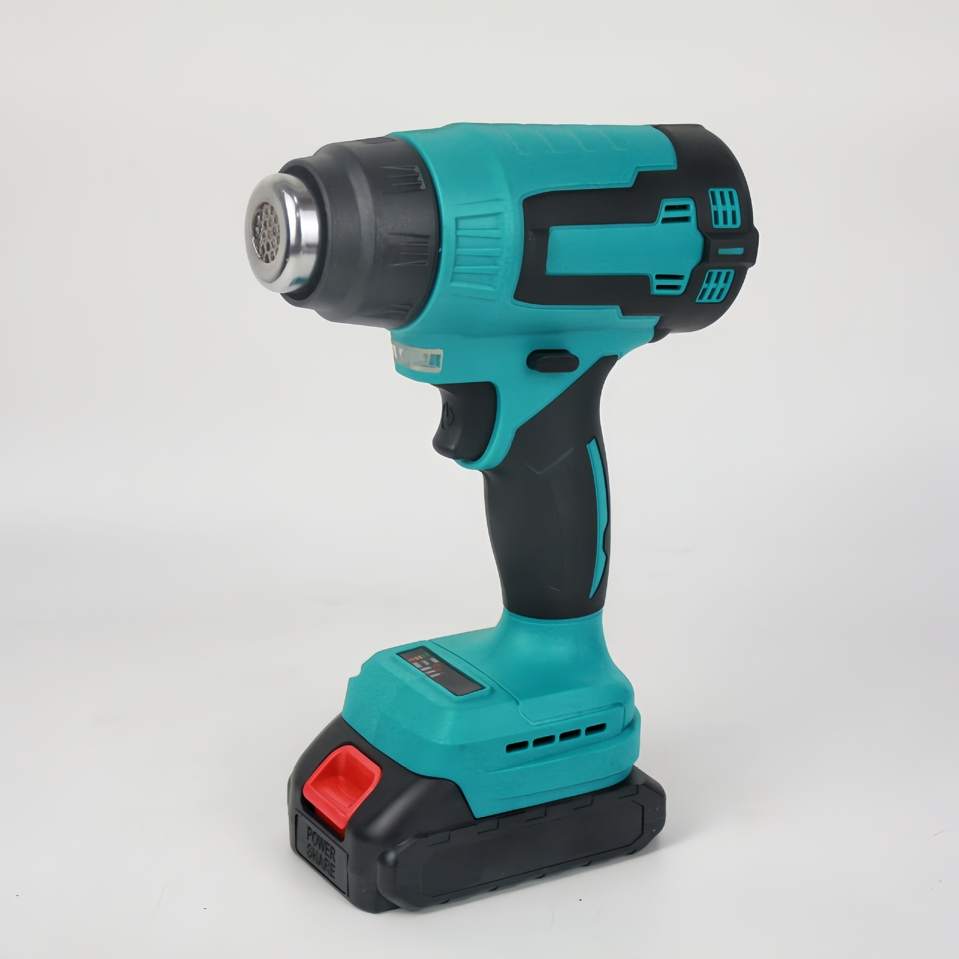 21V Hot Air Blow Gun Mini Li-Ion Cordless Hot Air Blow Soldering Heater Gun Shrink Wrap Cordless Heat Gun