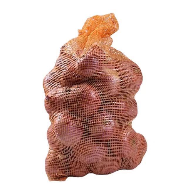 onion leno mesh bag for 60 kg potatoes packing