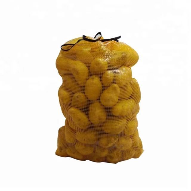 onion leno mesh bag for 60 kg potatoes packing