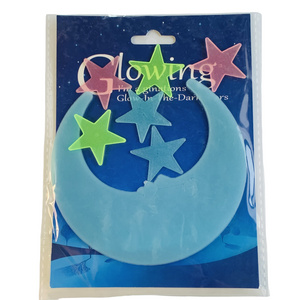 10 sets Glow-in-the-dark stars Christmas night sticker on the wall of the Big Moon glow-in-the-dark Christmas sticker