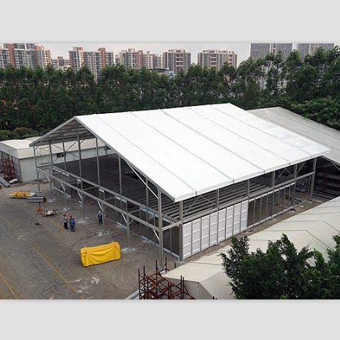 two floor double decker double layer conference  marquee tent