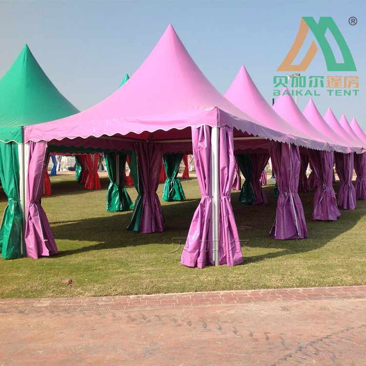 High quality pagoda tent 6x6 meter outdoor event canopy tent for sale