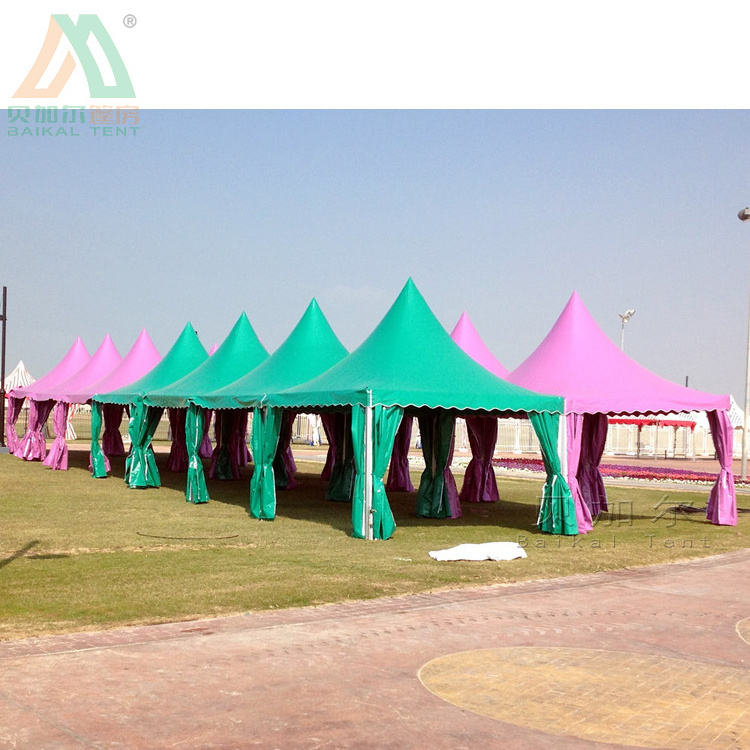 High quality pagoda tent 6x6 meter outdoor event canopy tent for sale