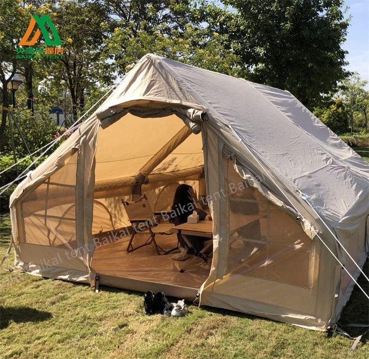 Arab Oxford Inflatable tent Outdoor inflatable Camping tent Family gathering Large glamping activity tent for 8 people for sale