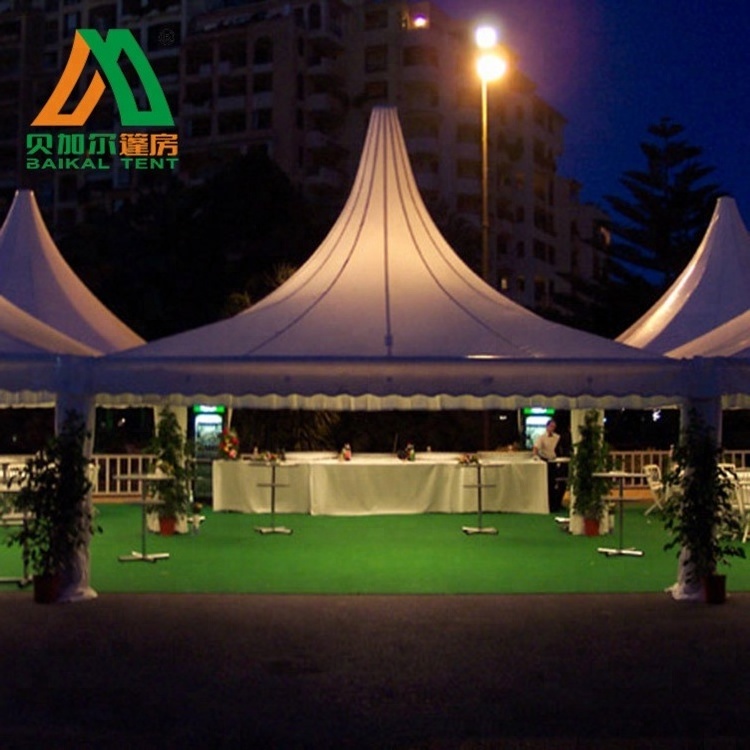 Arabian 3X3 4X4 5X5 10X10 Outdoor Canvas Hexagon gazebo Pagoda Tent