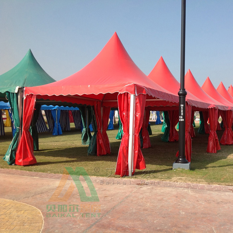 Arabian 3X3 4X4 5X5 10X10 Outdoor Canvas Hexagon gazebo Pagoda Tent