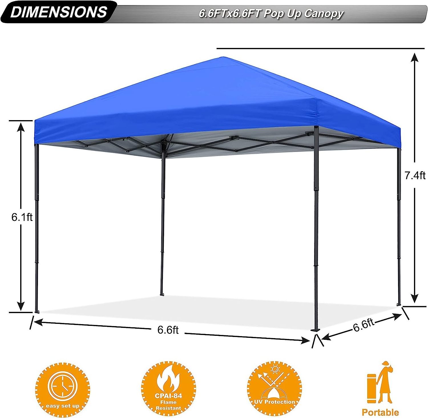 Custom Easy to install portable Steel Folding Canopy Tent Pop Up Gazebo Tent