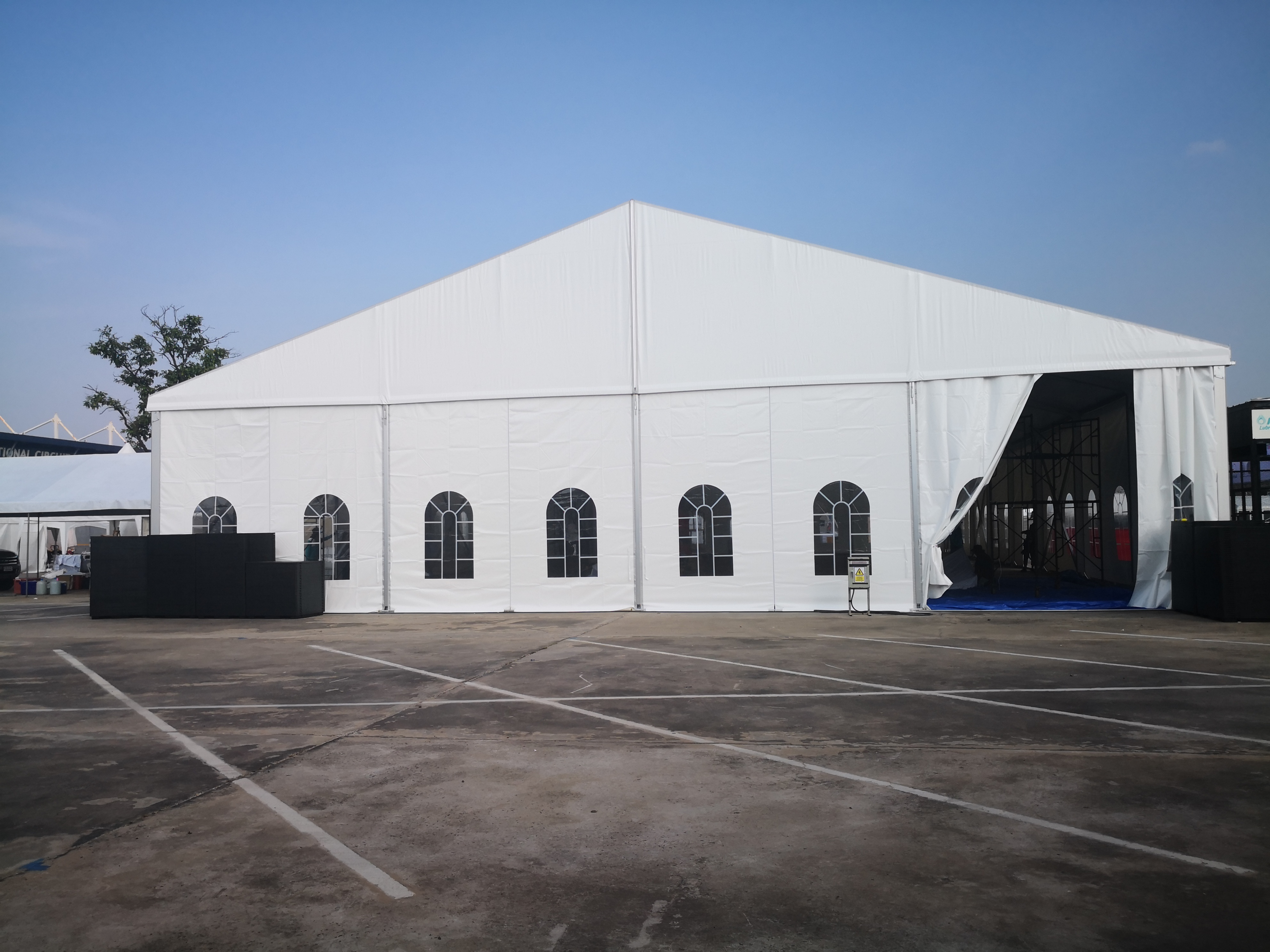 SNOW industrial canopy outdoor tent 10x30 manufacturers