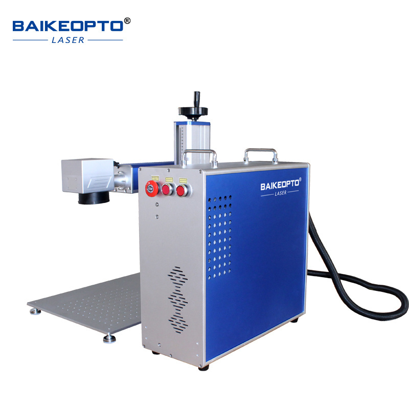 20w portable mini fiber laser marking machine metal jewelry gold ring steel plastic laser marker