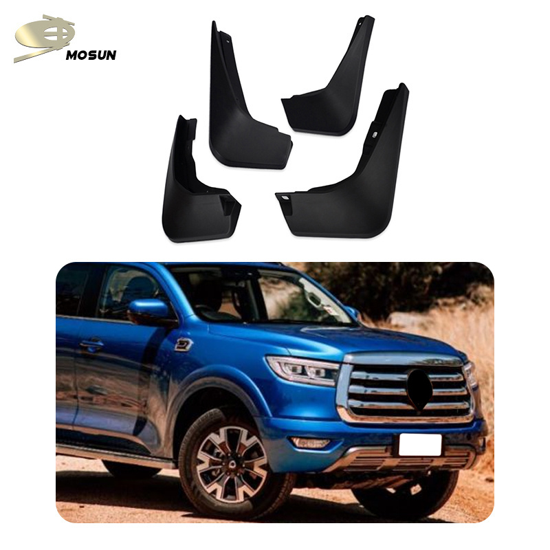 Mosun Car Accessories Wholesale Supply mud guards Flexibility Durable Rubber Mud Flaps For Greatwall PAO 2020-2021