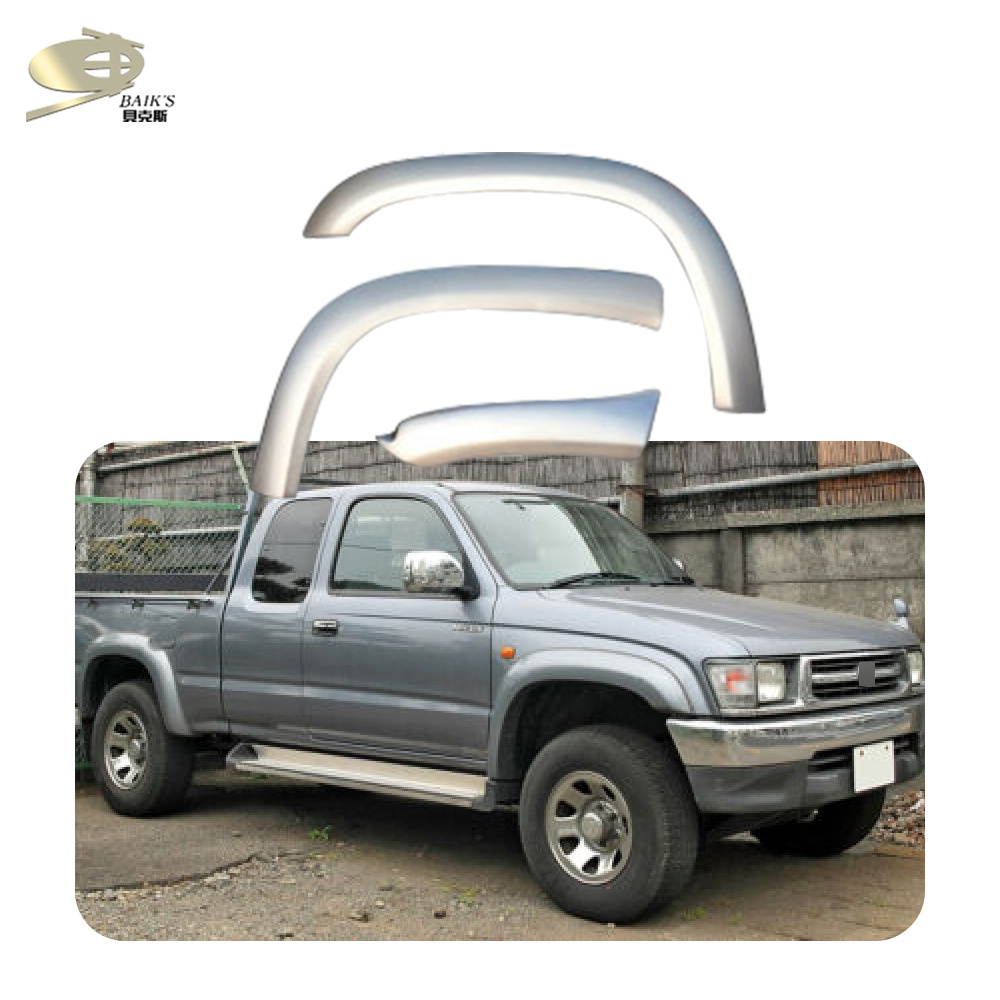 Mosun factory Fender Flare for TOYOTA HILUX LN166SR LN166 1997-2005 4X4 wheel arch simple style ABS Auto Body kits tuning parts