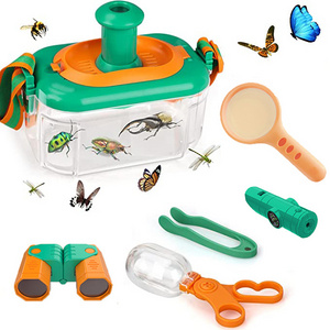 18pcs educational science explorer toy for kids garden insect catcher and adventure series toy