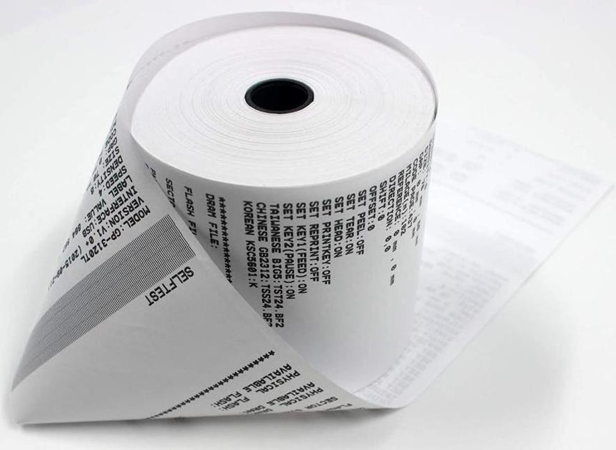 Bailida 2022 Best Price Thermal Rolls 80x80mm Rolling Cash Register Thermal Paper Free White POS Machine Shrink Wrapping 100% Wood Pulp