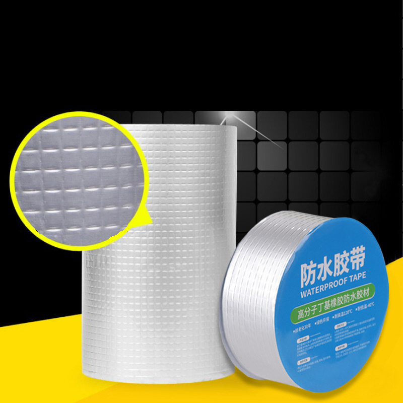 Bailida Factory Wholesale Roof Insulation Leak Repair Rubber Tape Aluminum Foil Butyl Waterproof Sealant Adhesive Tape